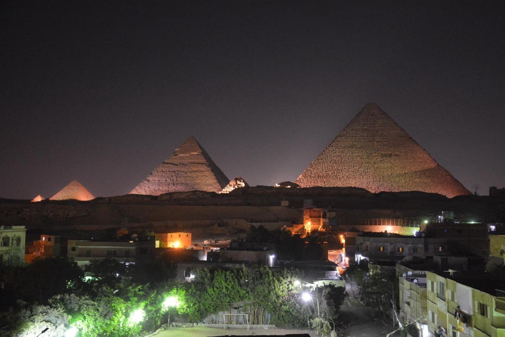 Pyramids Show Hotel Kafrat al Jabal Exterior photo