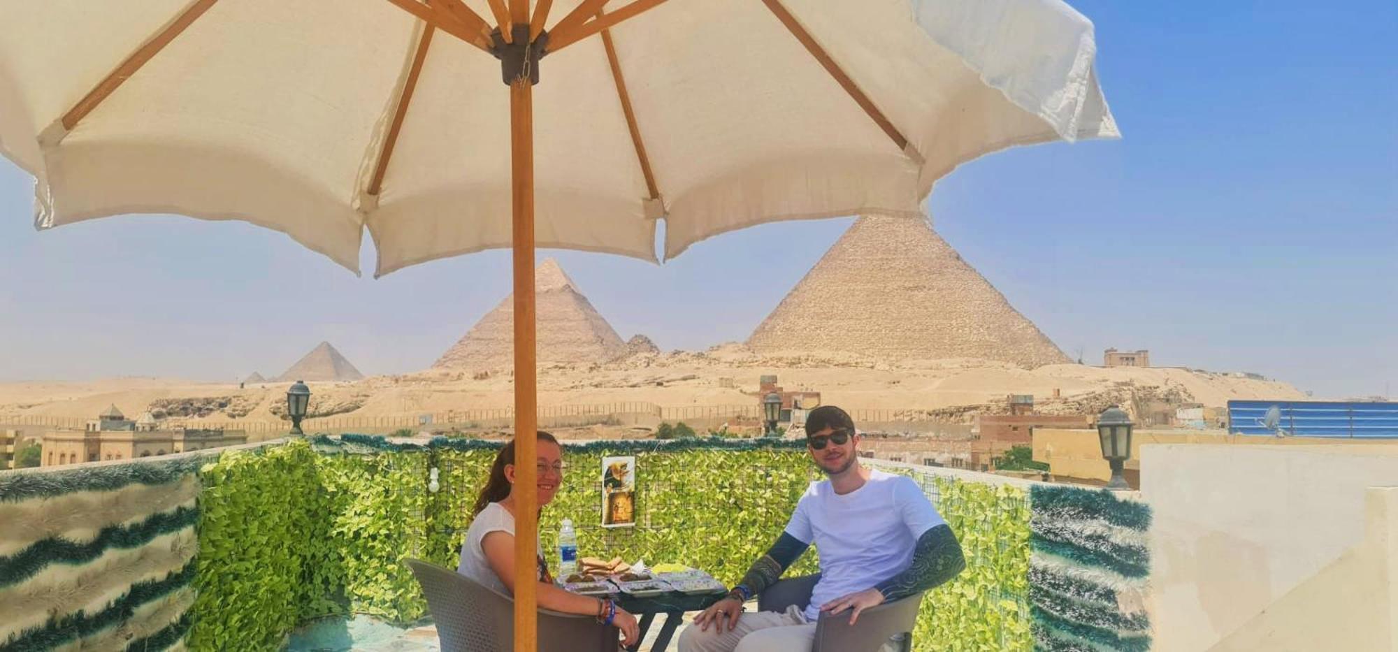 Pyramids Show Hotel Kafrat al Jabal Exterior photo